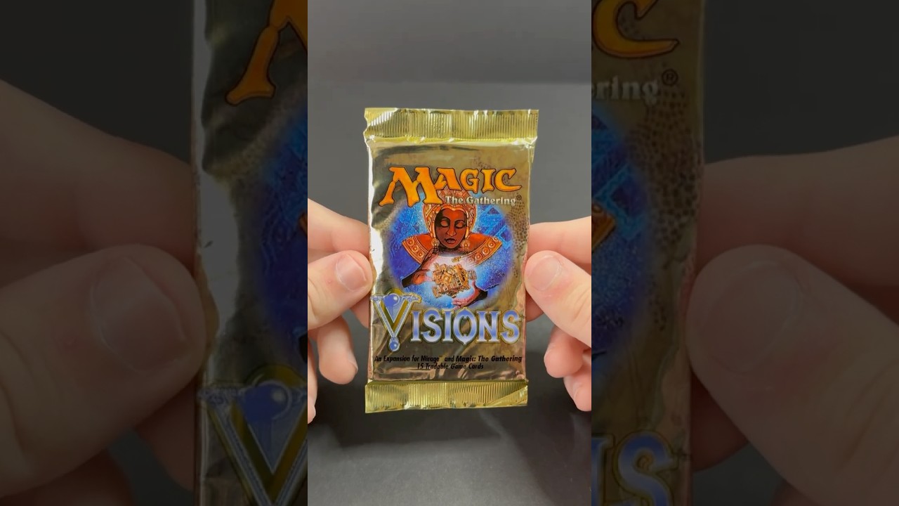 Opening a Visions Booster Pack from 1996 #mtg #magicthegathering - YouTube Opening a Visions Booster Pack from 1996 #mtg #magicthegathering - YouTube