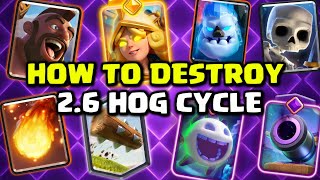 How to Counter 2.6 Hog Cycle: 5 Best Decks