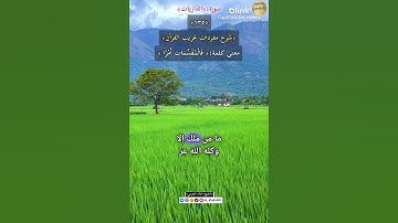 معنى كلمة:(فَالْمُقَسِّمَاتِ أَمْرًا)١٣٥-شرح مفردات غريب القرآن ،سورة الذاريات، الشيخ خالد الحرمي.