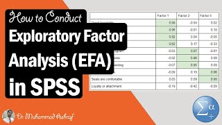 10. How to Conduct Exploratory Factor Analysis (EFA) in SPSS | SPSS for Beginners