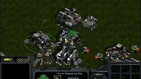 StarCraft: Brood War - 1 Terran vs 7 computers ( 2 Zerg & 5 Protoss ) Map: Big Game Hunters