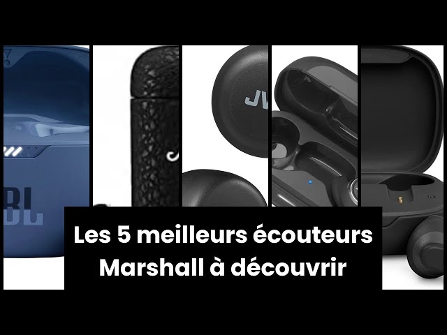 Marshall Minor III Bluetooth Ecouteurs intra-auriculaires véritablement  sans fil, Casque d'écoute - Noir