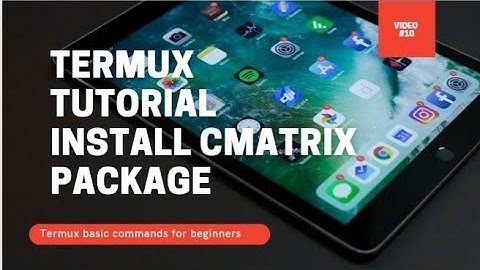 install cmatrix package in termux || create cmatrix screen || termux tutorial