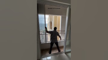 Mosquito net and invisible gril  🔥💯#nettingwork #insectprotection #youtubeshorts #shortvideo