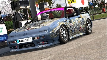 LFS - [dF]Naga drifting on KY3R with XRT modded