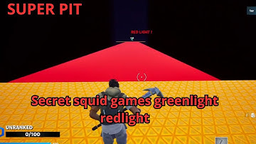 SECRET SUPER PIT UNC MAP FORTNITE  Comment trouver la pièce secrète Squid games GREENLIGHT Super pit