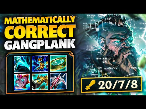 The Correct Way To Play This MAX DAMAGE Gangplank Build...