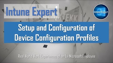 Enabling Microsoft Intune, Device Configuration