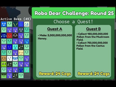 My best robo bear challenge run ever as a 18 blue hive.