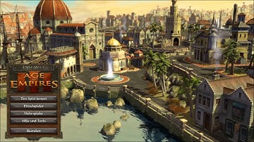 Age of Empires III - Intro & Start screen HD