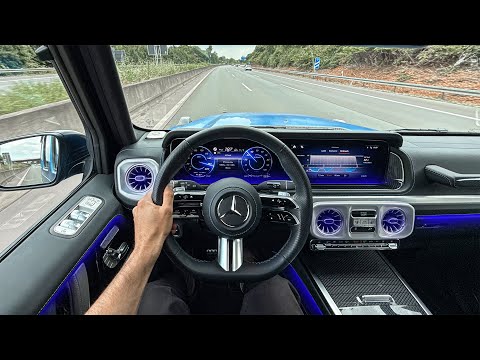 2026 Mercedes G580 POV DRIVE! BEST EQ! Electric G-Class! Exterior Interior Walkaround 4k