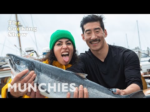 Catching Salmon on the Alaskan Coast | The Cooking Show