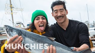 Catching Salmon on the Alaskan Coast | The Cooking Show
