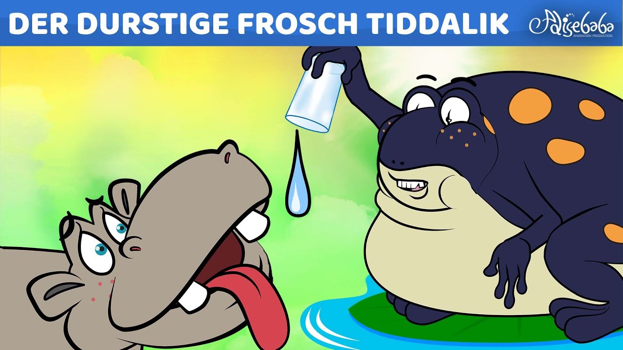Der Durstige Frosch Tiddalik | Märchen für Kinder | Gute Nacht Geschichte