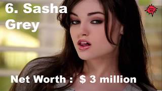 Top 10 Richest and  Hottest Porn stars of 2017