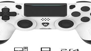 DATA FROG Bluetooth-Compatible Game Controller for PS4/Slim/Pro Wireless Gamepad For PC Dual Vibrati