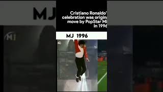 Christiano Ronaldo's "Siu" celebration, originated from Michael Jackson #popstar #viralvideo