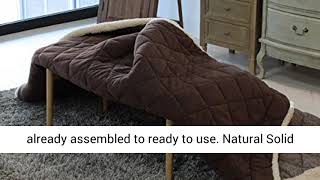 Azumaya Elfe 901Oak Folding Legs Kotatsu Table Natural Oak