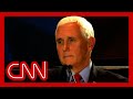 Mike Pence reveals why he broke with Trump over 2020 elections