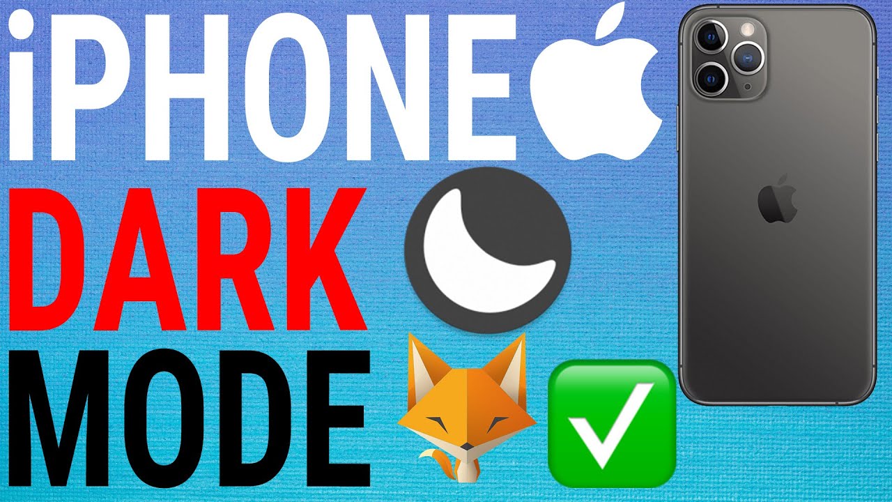 How To Turn Dark Mode On & Off On IOS (iPhone / iPad) - YouTube