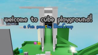 cube playground