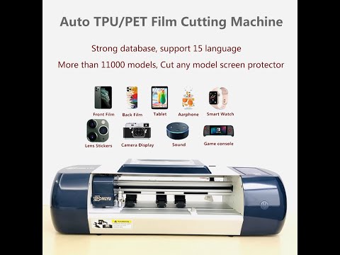 Screen Protector Hydrogel Film Cutting Machine Devia Sunshine SS-890C For Phone Watch Tablet Film