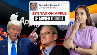 Why Apple May Shift iPhone Production to India After Trump’s 25% Tax on China | Make in India