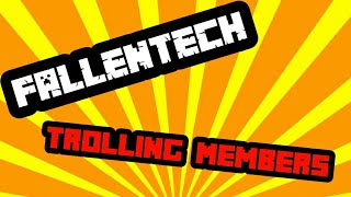 Fallentech Skyblock Red-OG  |Trolling Members|