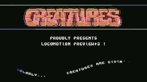 Creatures Intro 1 ! Commodore 64 (C64)