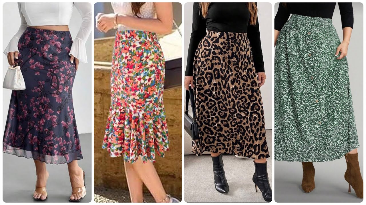 Mira estas Bonitas FALDAS para DAMA// Te fascinarán!! #mujer #moda #faldas