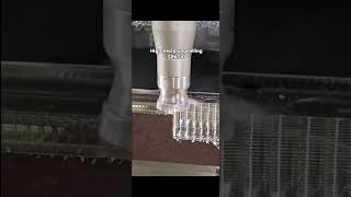 Highfeed plungemilling on fpt 5axis with the spkt10 cutter at RPM:850 feed:10mm depth of cut:60mm.