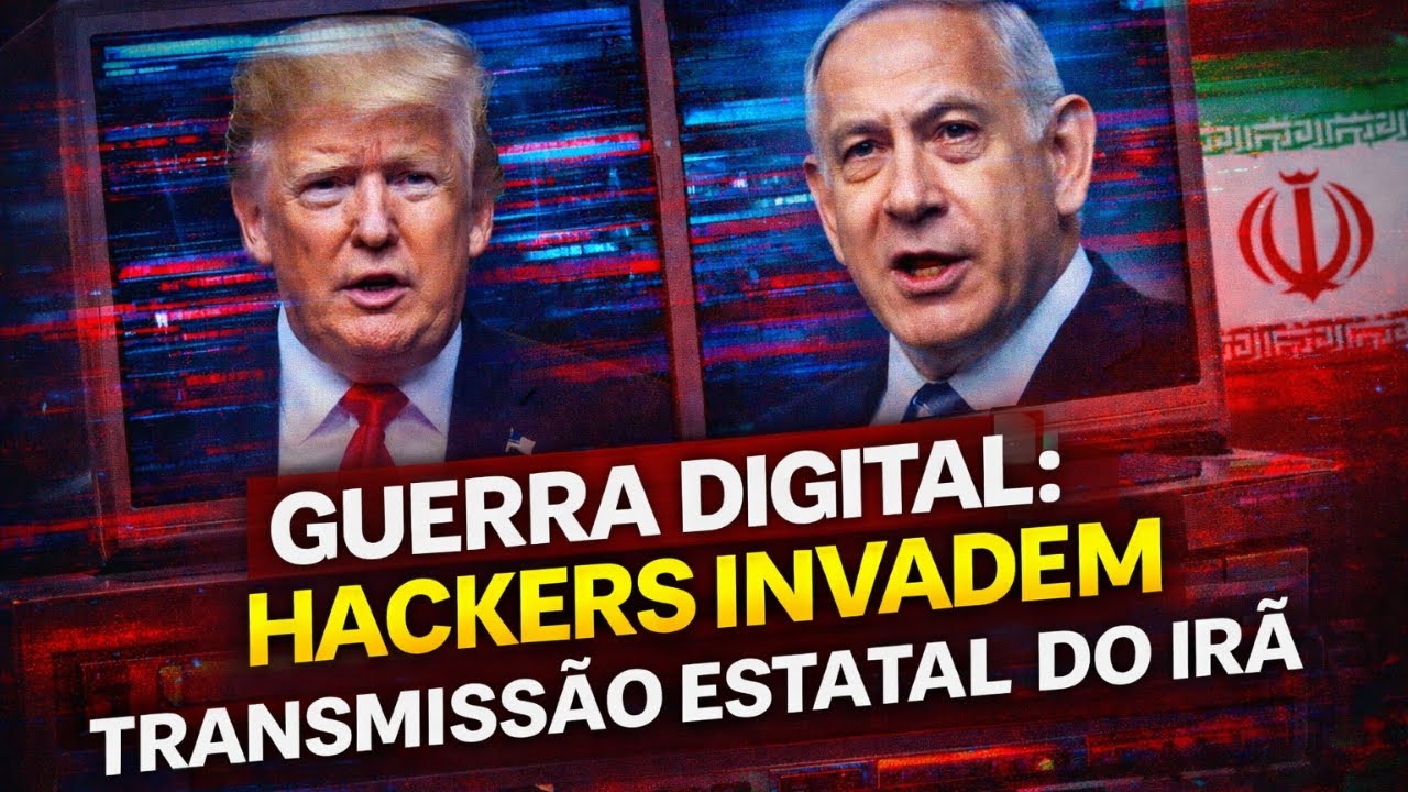 GUERRA DIGITAL: HACKERS INVADEM TRANSMISSÃO ESTATAL DO IRÃ