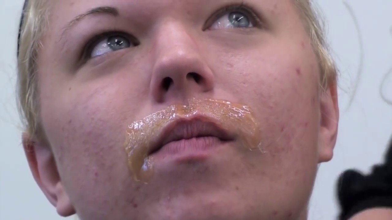 Waxing The Upper Lip Hair Remover Fast And Easy Youtube