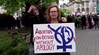 NYC protest rallies for abortion rights