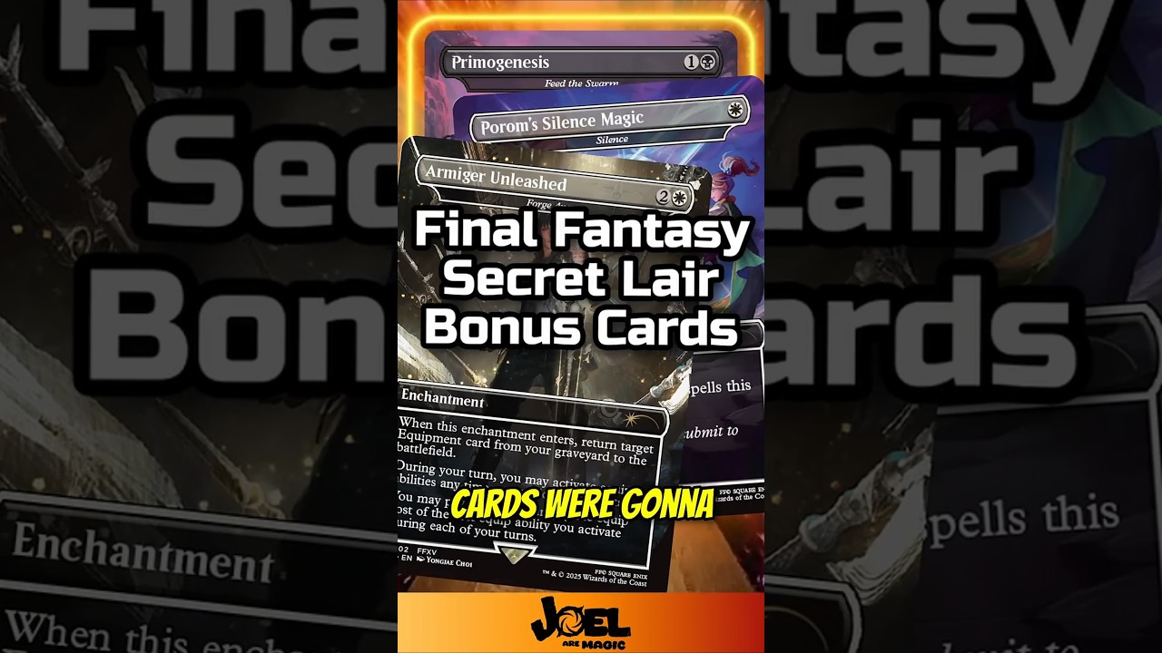 Have You Seen the Secret Final Fantasy Bonus Cards? #shorts - YouTube