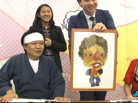 意外なモノで作った似顔絵アートに絶賛の声　よしログ