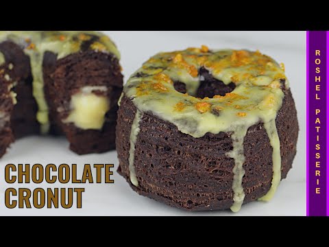 How To Make Chocolate Cronuts | Kosher Pastry Chef
