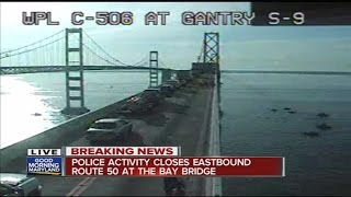 Police activity closes eastbound Route 50 at the Bay Bridge