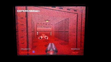 Doom 64 (N64) Level 4 Holding area (I own Doom difficulty)