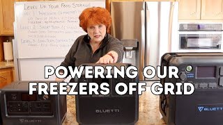 Powering Our Freezers Off Grid