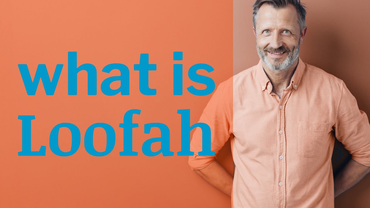 Loofah Definition of loofah YouTube