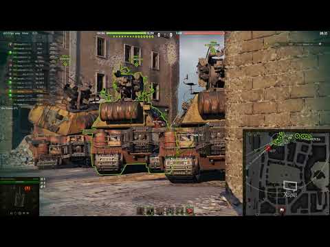 WOT: clan wars Himmelsdorf defence strat