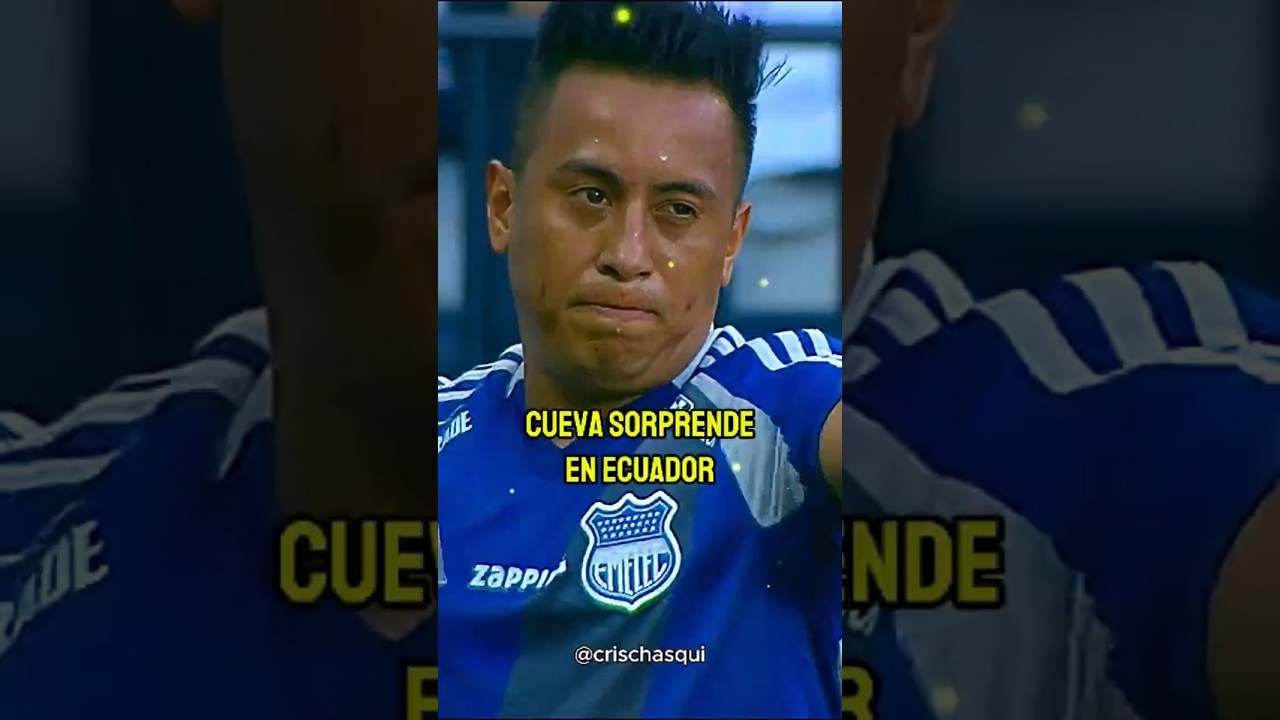 Christian Cueva sorprende a Emelec con gran asistencia. 