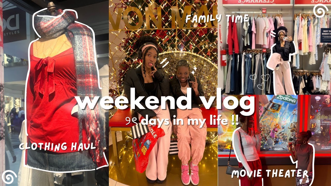 ВЫХОДНОЙ VLOG ୨୧: шопинг, поездки, время с семьей и многое другое!
