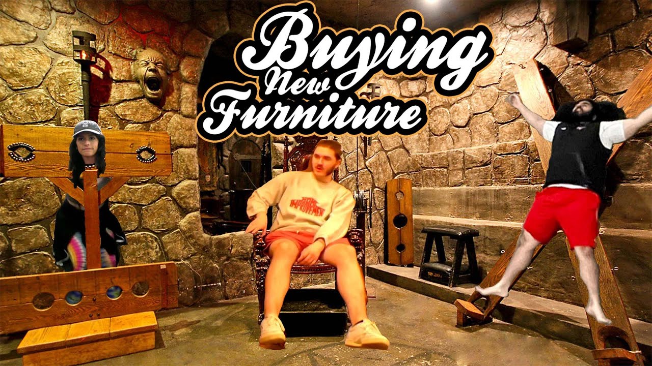 EsfandTV and Jshlatt go and buy furniture with Jay