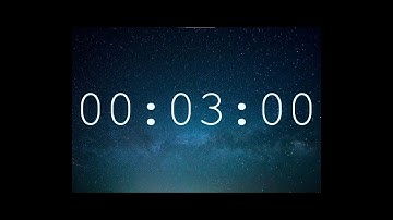 3 minute timer + alien alarm (space version)