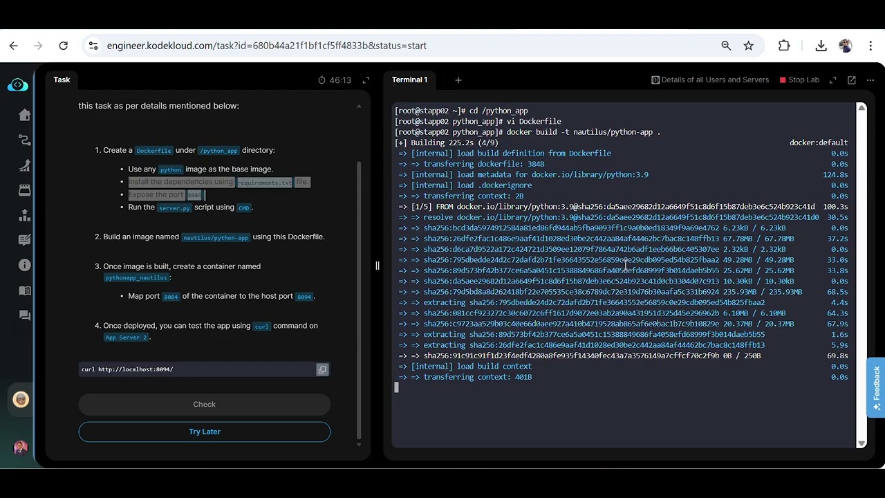 Docker Python App - YouTube
