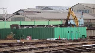 E217系クラY-44編成モハE217-44_モハE216-1044が解体開始 長野総合車両センター