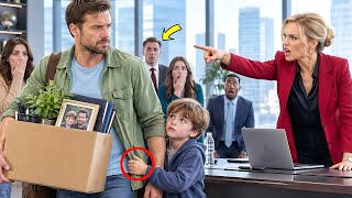 CEO Humiliated a Single Dad and Told Him to Quit—Then His Hidden Secret Shocked Everyone!