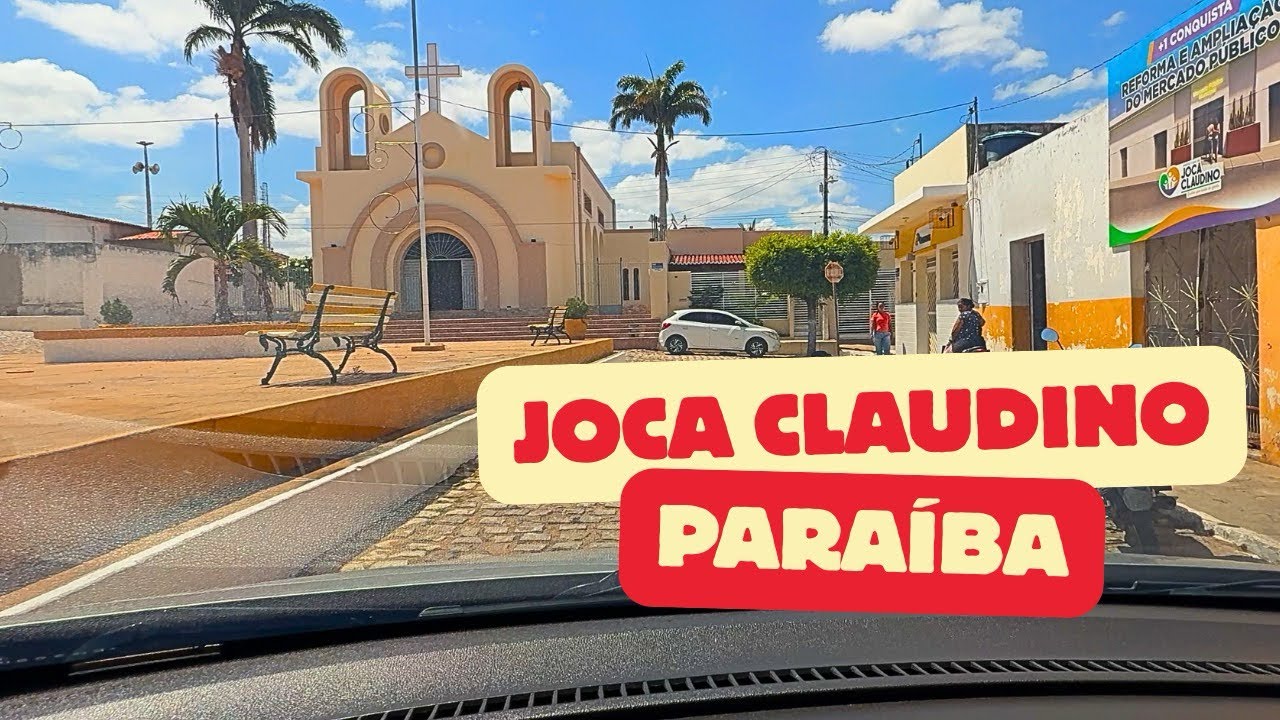 Joca Claudino PB | Passeio pela cidade e o dia a dia no Sertão da Paraíba